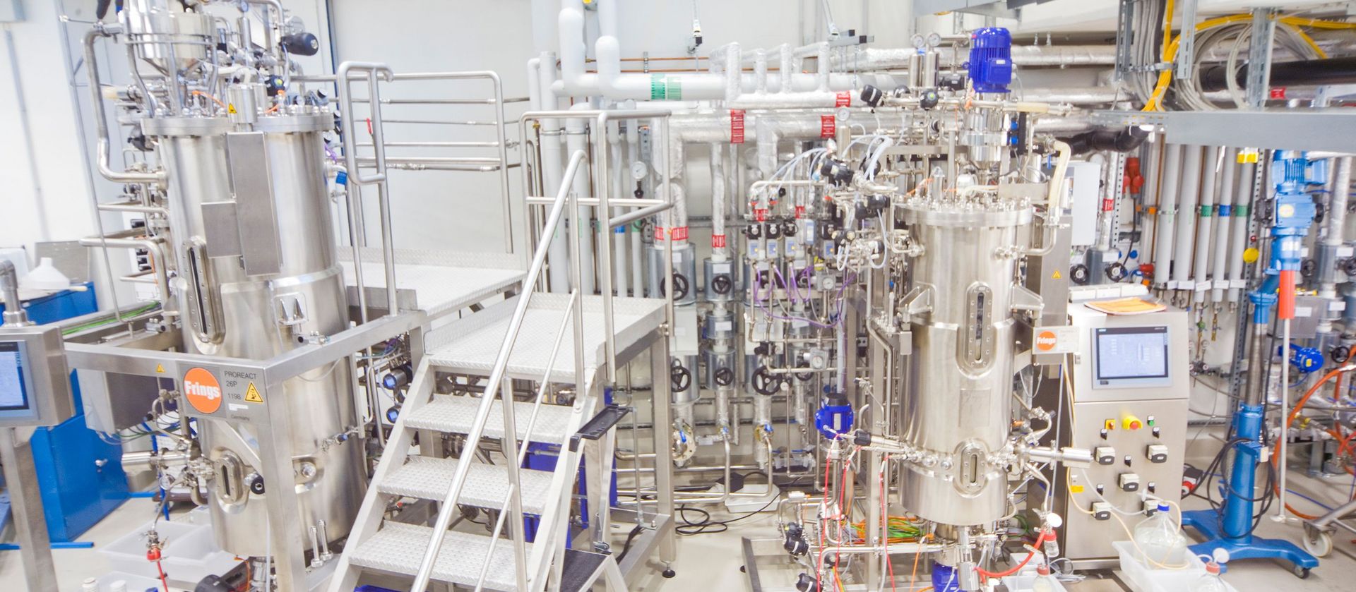 Bioreaktoren im Labor 