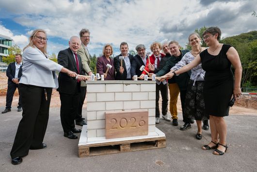 Groundbreaking ceremony for the new research building of HIPS
