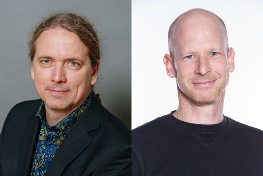 Portraits of Alexander Titz and Christian Sieben